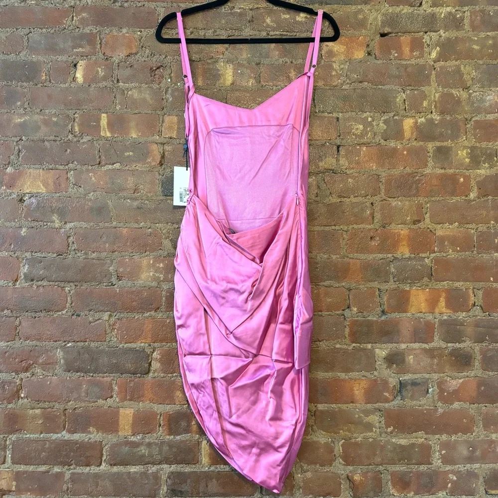 NWT Jacquemus barbiecore le splash mini dress - Picture 4 of 8